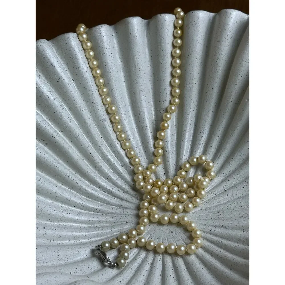 BOGO FREE VINTAGE COSTUME, LONG GALA PEARLS